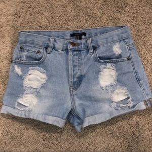 jean shorts